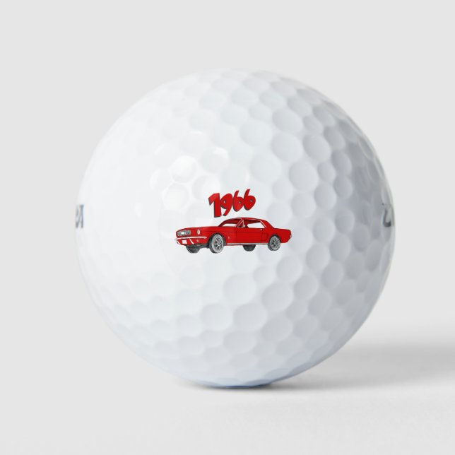 Pelotas De Golf 66 mustang (Anverso)