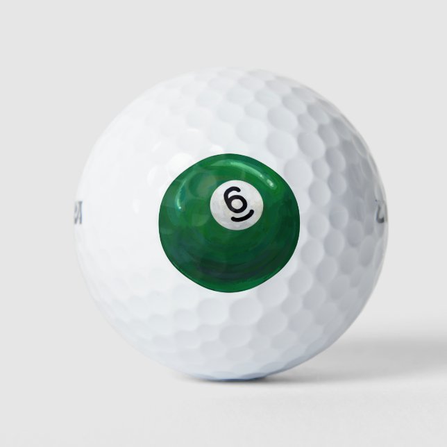Pelotas De Golf 6 Ball (Anverso)