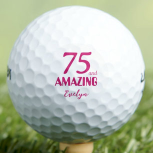 Pelotas De Golf 75 y asombroso regalo de la abuela - 75 cumpleaños