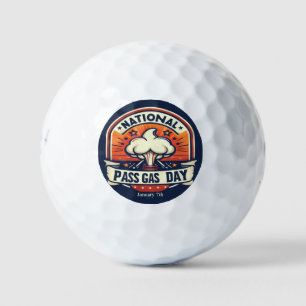 Pelotas De Golf 7 de enero - Día nacional del gas de paso