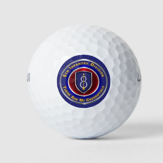 Pelotas De Golf 8ª División de Infantería “Pathfinder” (Anverso)