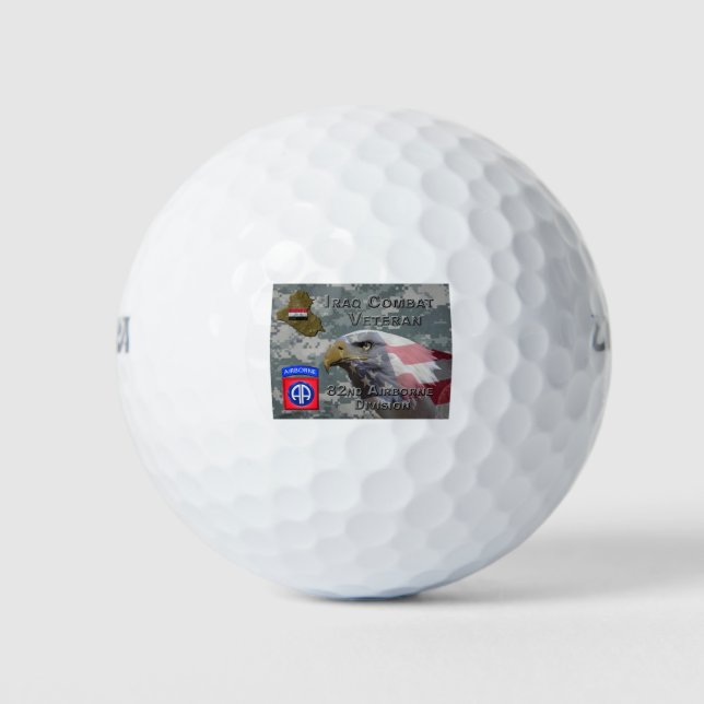 Pelotas De Golf 82.ª División Aerotransportada (Anverso)