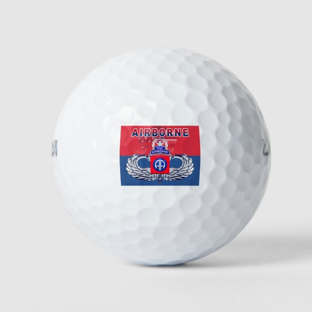 Pelotas De Golf 82.ª División Aerotransportada (Anverso)