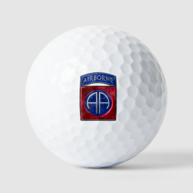 Pelotas De Golf 82.º Airborne (Anverso)