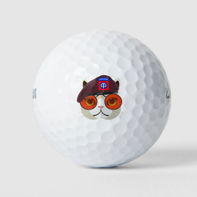 Pelotas De Golf 82.º Gato De División Aérea (Anverso)