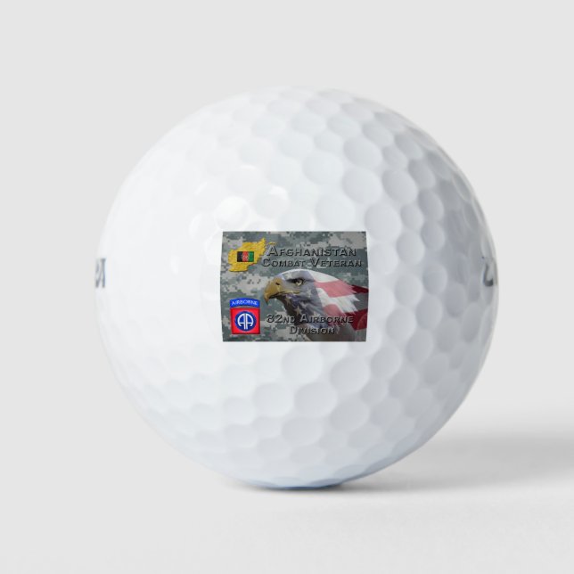 Pelotas De Golf 82 División Aerotransportada (Anverso)