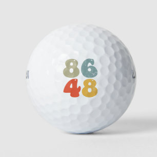 Pelotas De Golf 86 47 Anti Trump 8648 Retro Vintage Elecciones 202