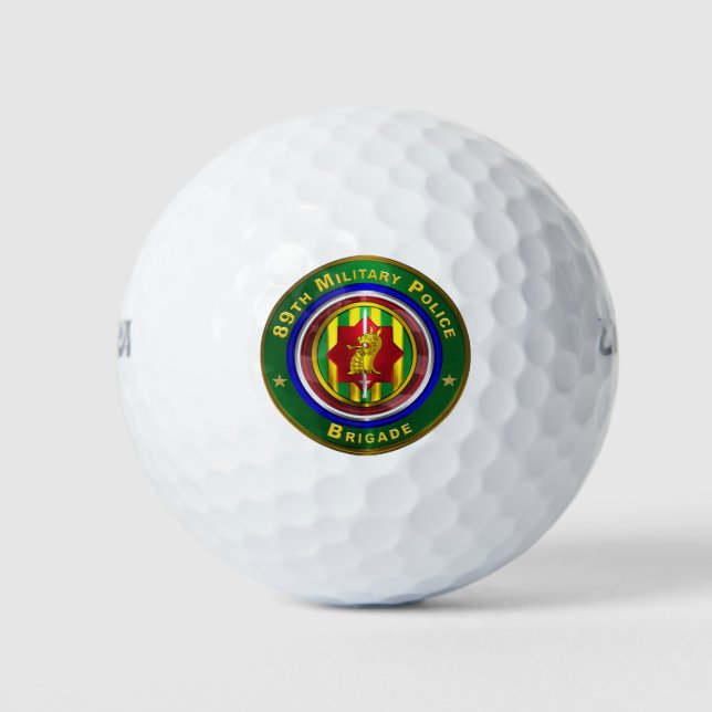 Pelotas De Golf 89.ª Brigada de la Policía Militar (Anverso)