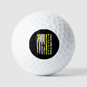 Pelotas De Golf 911 Operador De Envío Thin Gold Line Dispatcher