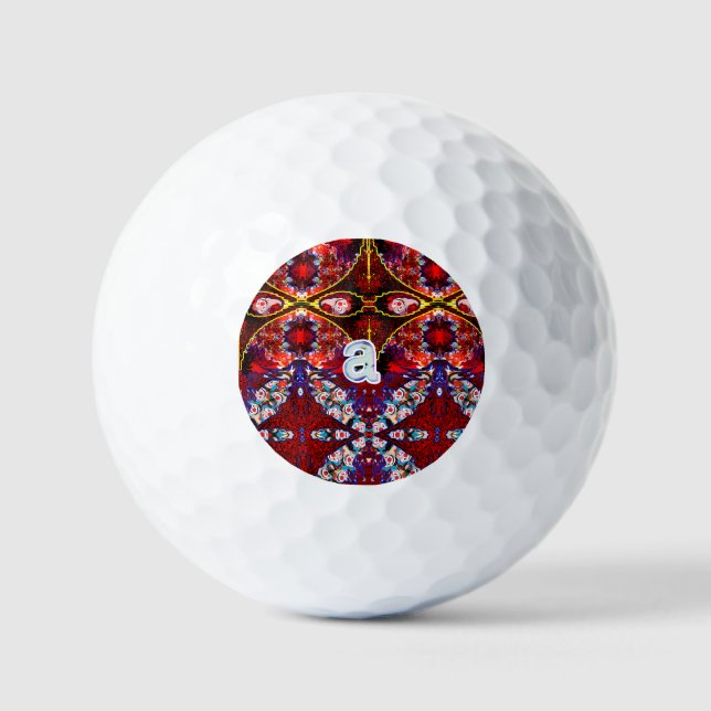Pelotas De Golf "a" Insertar Payaso Aquí (Anverso)