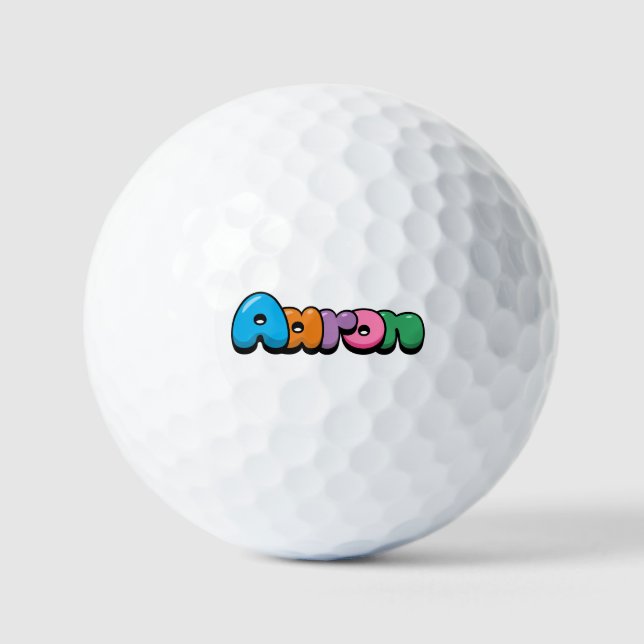 Pelotas De Golf Aaron (Anverso)