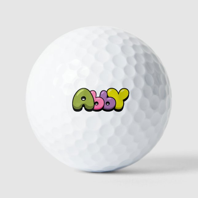 Pelotas De Golf Abby (Anverso)