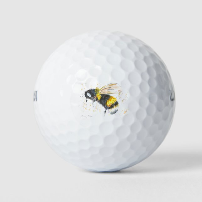 Pelotas De Golf Abeja de burbujas (Anverso)