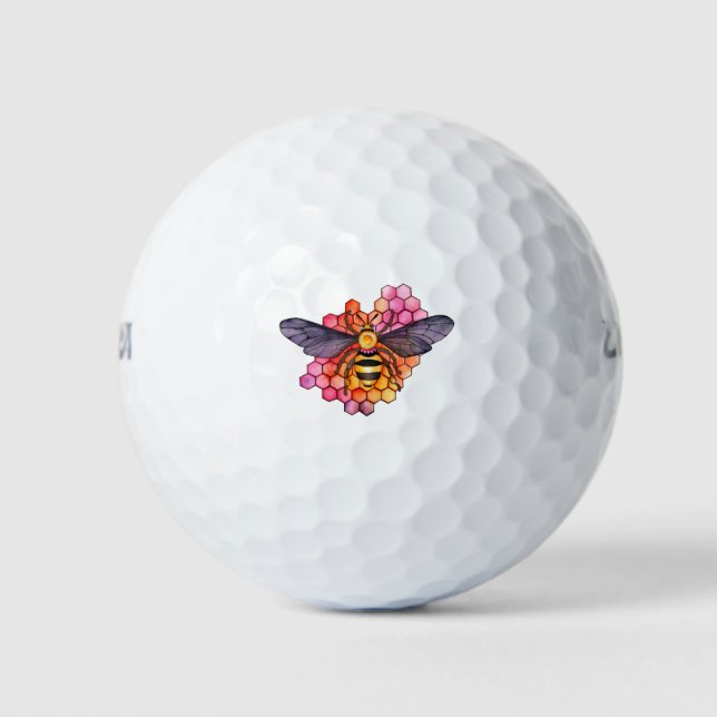 Pelotas De Golf Abeja de panal (Anverso)