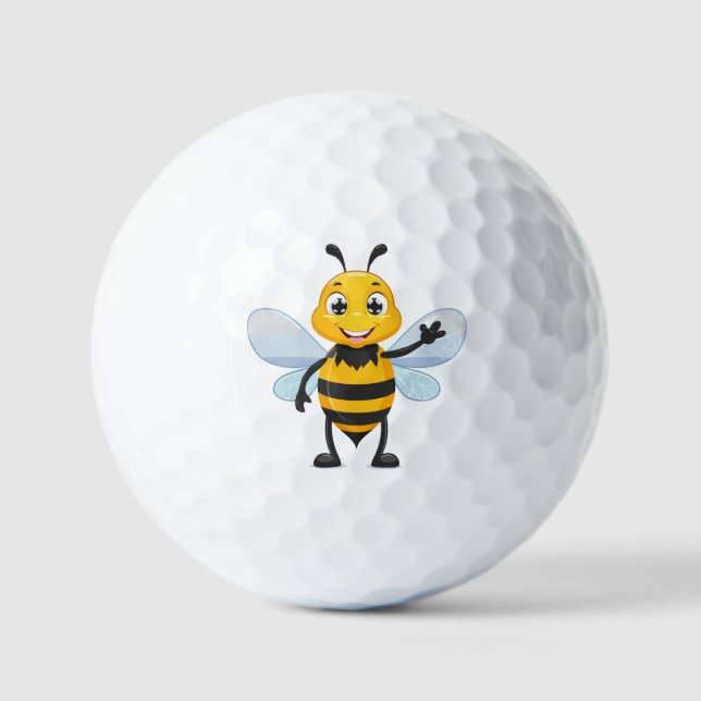 Pelotas De Golf abeja melífera europea (Anverso)