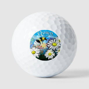 Pelotas De Golf Abejorro Caprichoso en Margaritas Personalizado