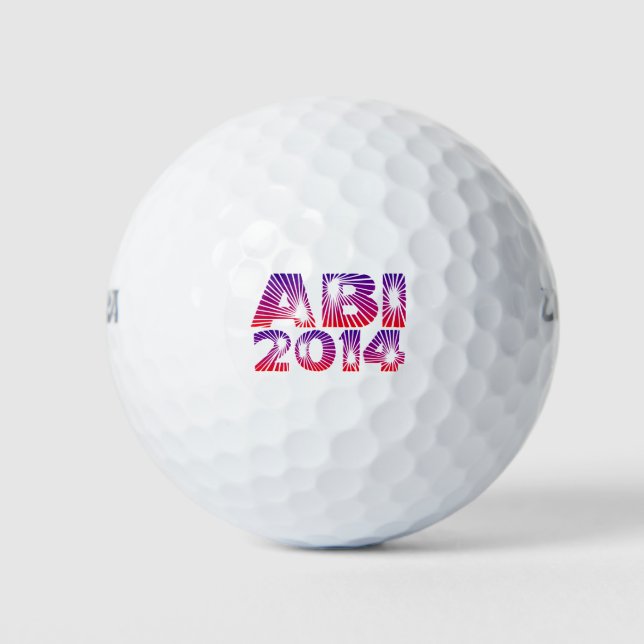 PELOTAS DE GOLF ABI 2014 (Anverso)