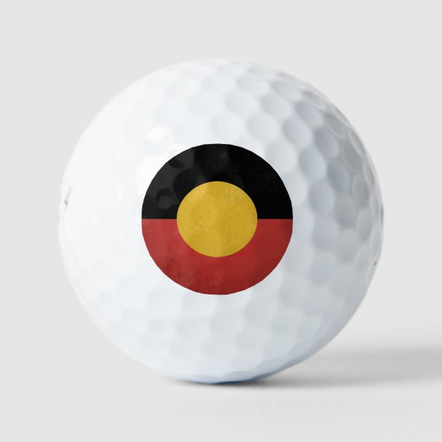 Pelotas De Golf Aborígenes australianos (Anverso)