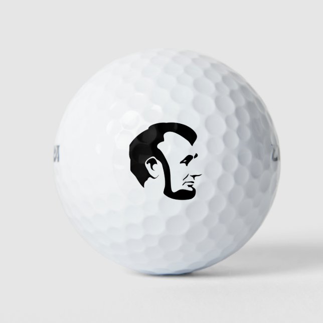 PELOTAS DE GOLF ABRAHAM LINCOLN (Anverso)