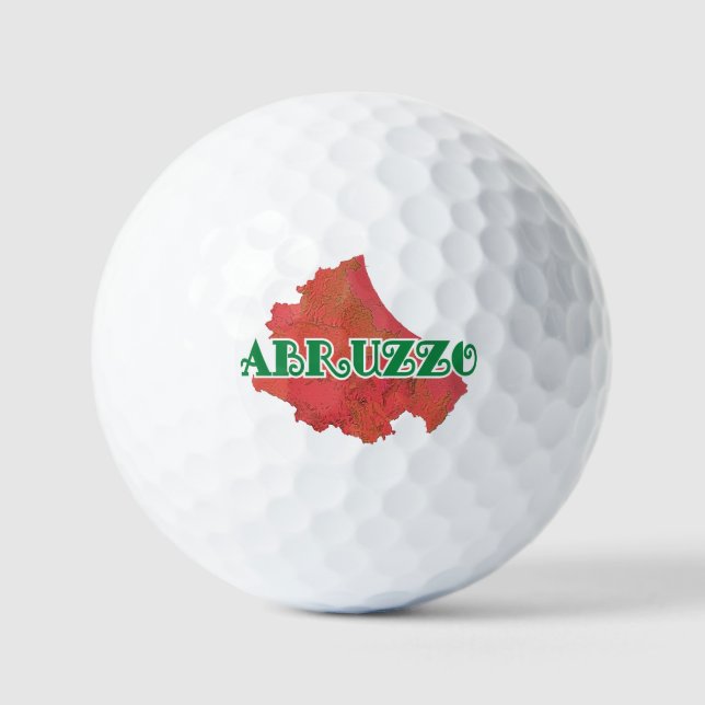 Pelotas De Golf Abruzos (Anverso)
