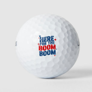 Pelotas De Golf Acá por el patriótico Boom del 4 de julio