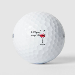 Pelotas De Golf Aceptarás esta encantadora propuesta de diseño de 