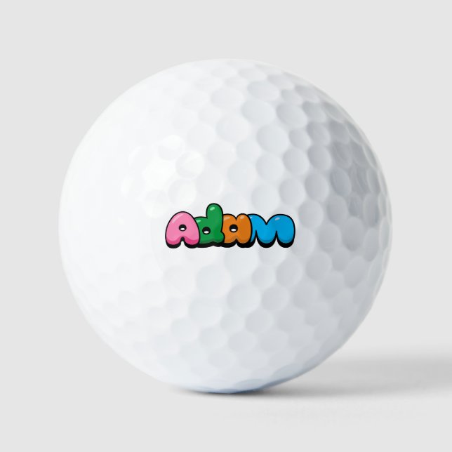 Pelotas De Golf Adam (Anverso)