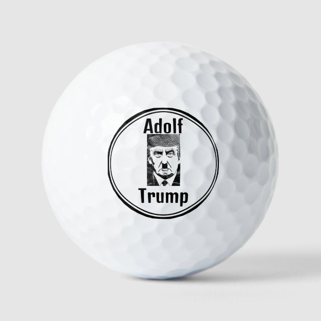 Pelotas De Golf Adolf Trump Golf Ball (Anverso)
