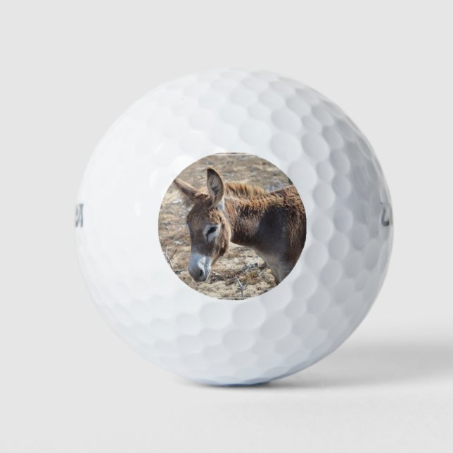 Pelotas De Golf Adorable Donkey (Anverso)