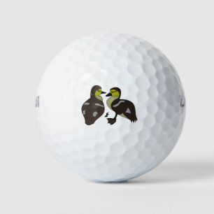 Pelotas De Golf Adorable Twin Baby Duckling Huddling Personalizado