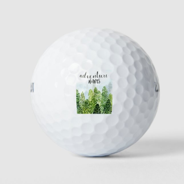 Pelotas De Golf Adventure Awaits (Anverso)