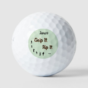 Pelotas De Golf Agárralo - Rómpelo - Personalizable