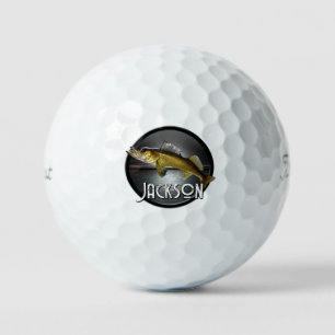 Pelotas De Golf Agua de la Luna y Pike Walleye
