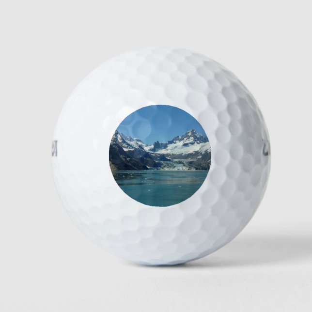 Pelotas De Golf Aguas de Alaska alimentadas por el glaciar (Anverso)