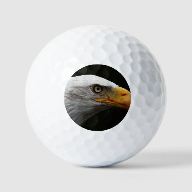 Pelotas De Golf Águila calva va gbcnm (Anverso)