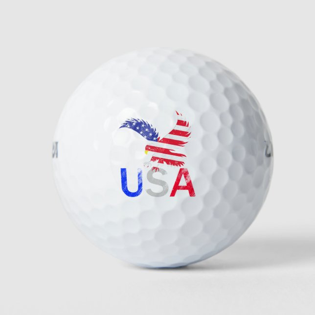 Pelotas De Golf Águila de Estados Unidos (Anverso)