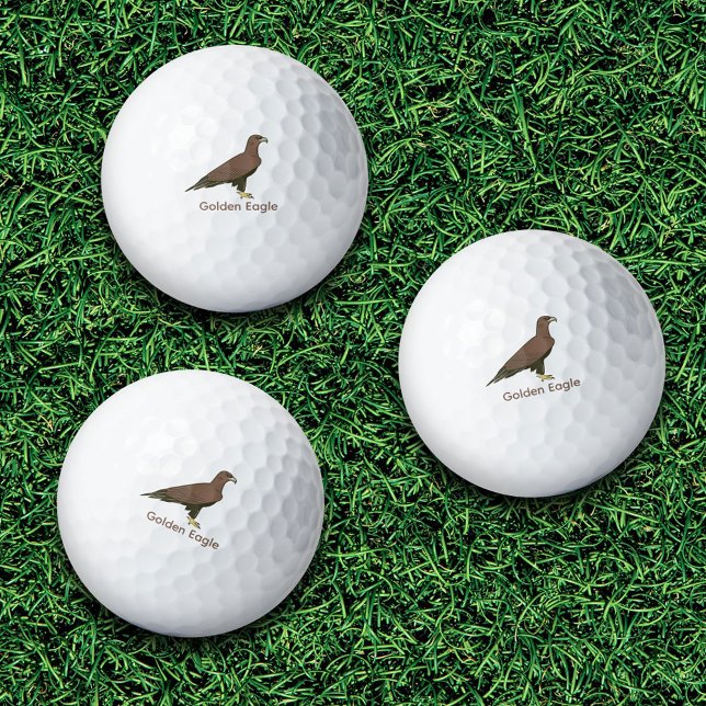 Pelotas De Golf Águila dorada (Golden Eagle Golf Balls)