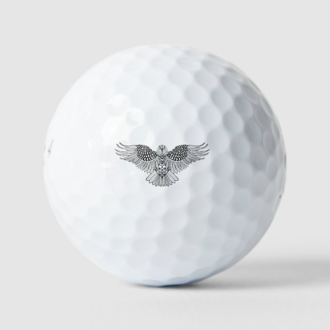Pelotas De Golf Águila inspirada 2 (Anverso)