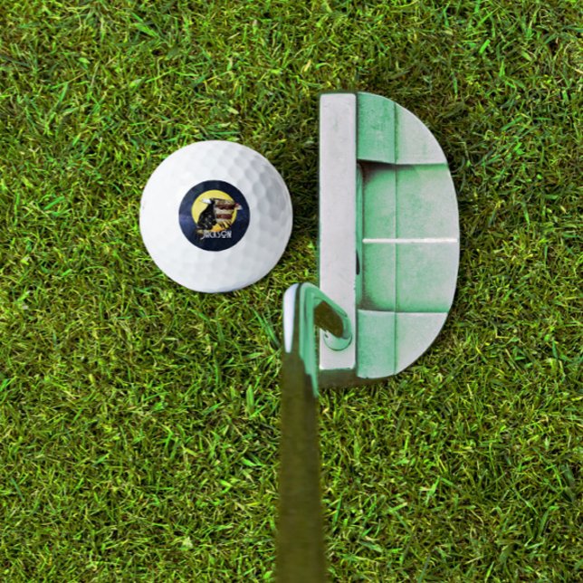 Pelotas De Golf Águila roja patriótica, blanca y azul para el calv (Subido por el creador)