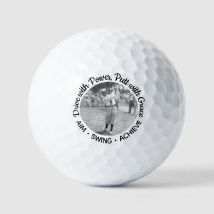 Pelotas De Golf AIM SWING ALCANZA Balls De Golf Motivacional (Hage