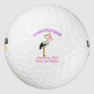 Pelotas De Golf Al nacer de tu bebé - Golf Ball Keepsake