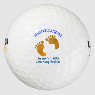 Pelotas De Golf Al nacer de tu bebé - Golf Ball Keepsake