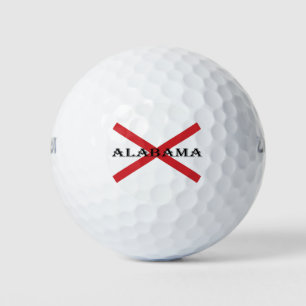 Pelotas De Golf Alabama y Flag wu gbcnt