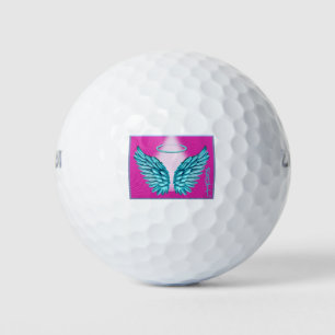 Pelotas De Golf “Alas y Halo Angelicales Oníricos”