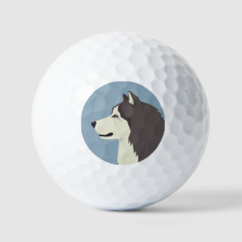 Pelotas De Golf Alaskan Malamute