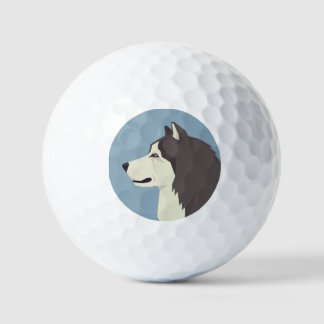 Pelotas De Golf Alaskan Malamute