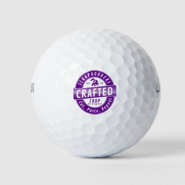 Pelotas De Golf Álbum de Recortes Cropper (Anverso)