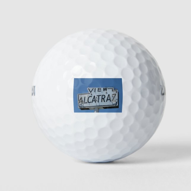 Pelotas De Golf Alcatraz (Anverso)