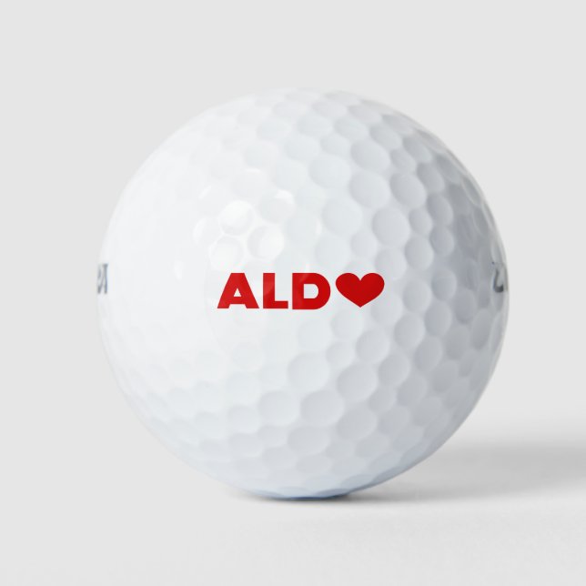 Pelotas De Golf Aldo Love (Anverso)