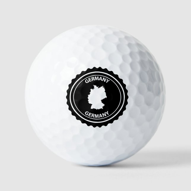 Pelotas De Golf Alemania (Anverso)